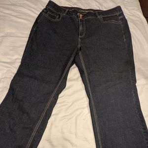 Size 24 Lane Bryant straight leg jeans